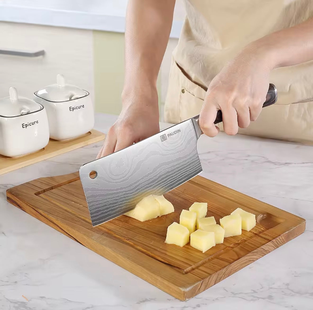 remium Stainless Steel Bread Knife – Serrated Edge Kitchen Knife for Artisan Bread, Pastries & Cakes