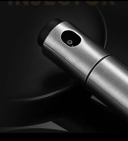 Stainless Steel Olive Oil Sprayer Bottle 100ml – Refillable Cooking Spray Mister for BBQ & Kitchen Use