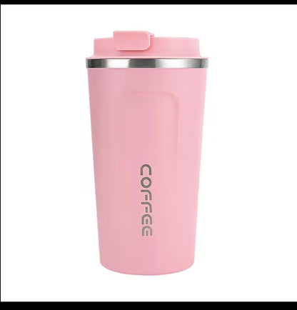 Custom Stainless Steel Vacuum Insulated Tumbler – Double Wall Thermal Travel Mug with Lid (380ml / 510ml)